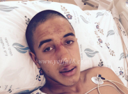 بالصور: اصابة خطيرة للشاب عدنان قنعير من يافا اثر اعتداء الشرطة عليه بالضرب المبرّح